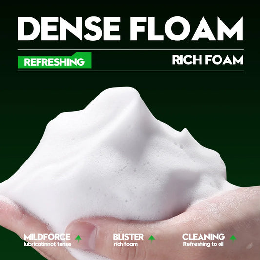 Deep Cleansing Facial Wash - Oil Control & Blackhead Removal for Men