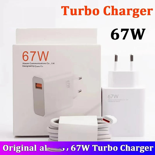 67W USB-C Super Fast Charger with Cable