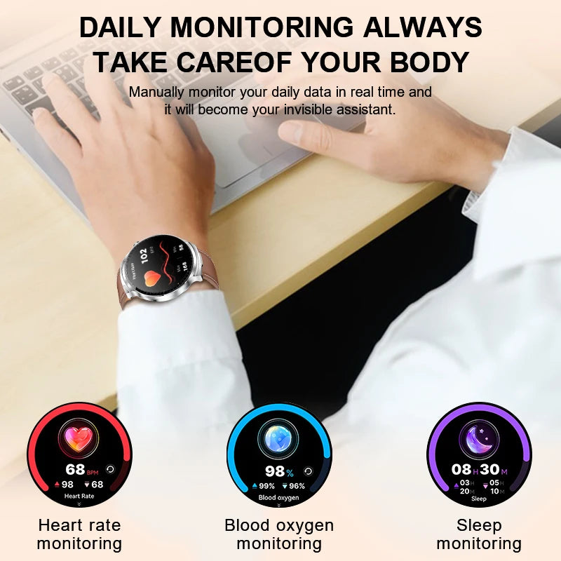 2-in-1 Smart Watch with Wireless Earbuds - Bluetooth Call & Health Monitor