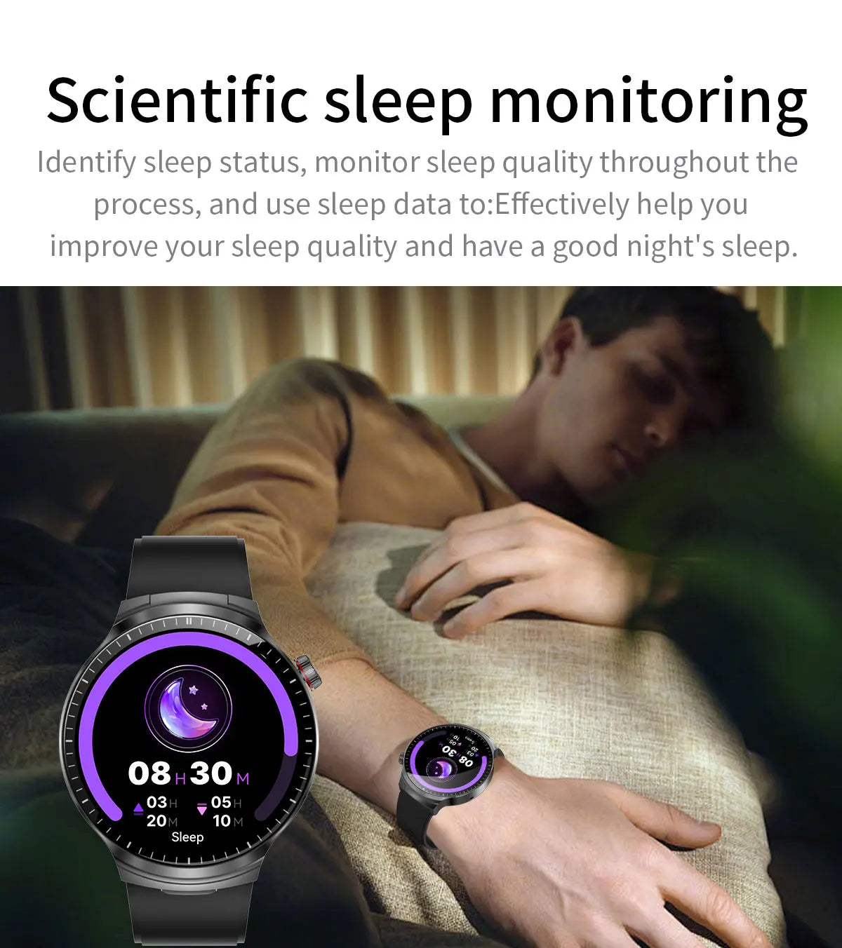 2-in-1 Smart Watch with Wireless Earbuds - Bluetooth Call & Health Monitor