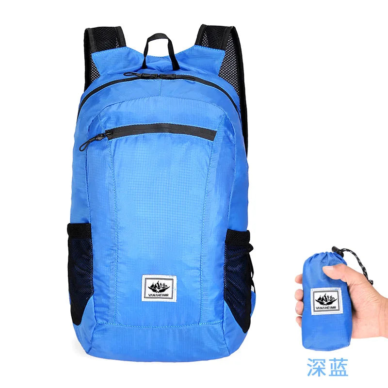 18L Ultralight Foldable Backpack - Packable Travel Daypack