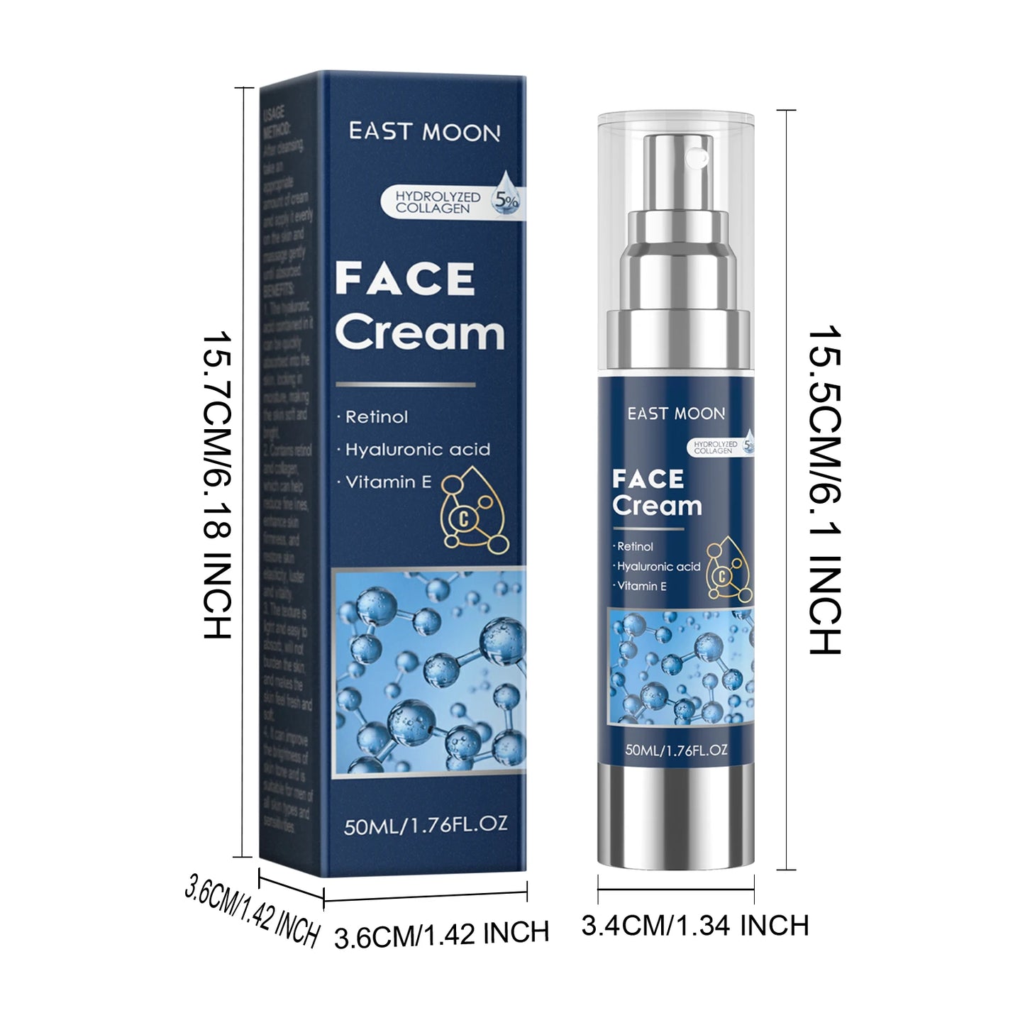 Retinol Face Cream for Men - Firming & Anti-Aging Moisturizer