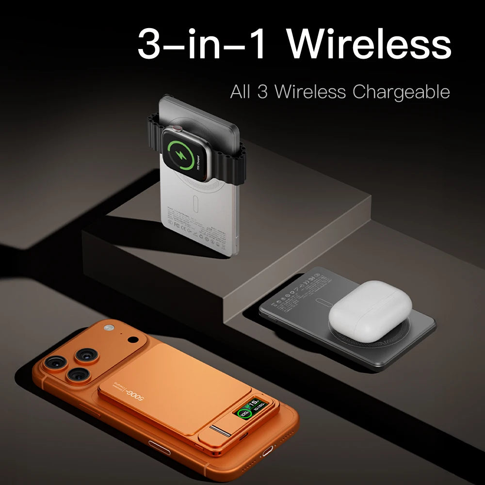 MagSafe Power Bank 10000mAh - Wireless Fast Charging for iPhone