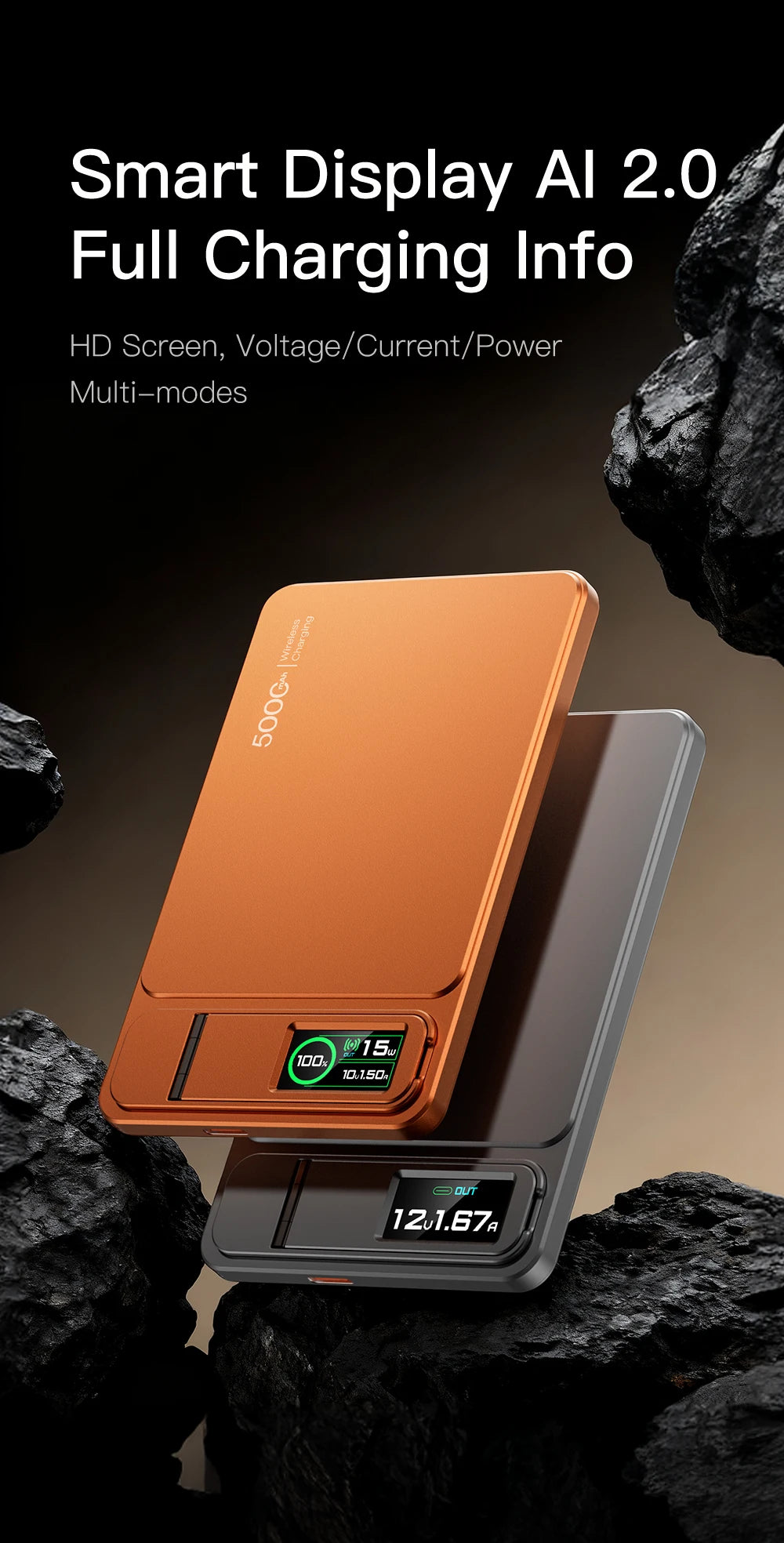 MagSafe Power Bank 10000mAh - Wireless Fast Charging for iPhone