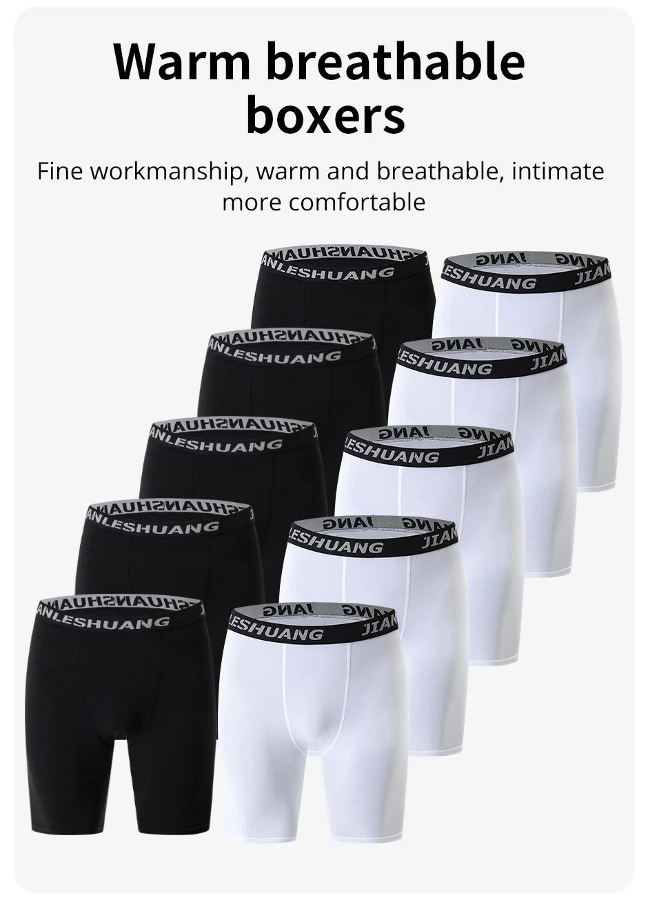 Men's Performance Boxer Shorts - 5-Pack Athletic Underwear