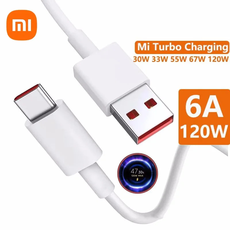 120W USB-C Ultra Fast Charging Cable - 6A