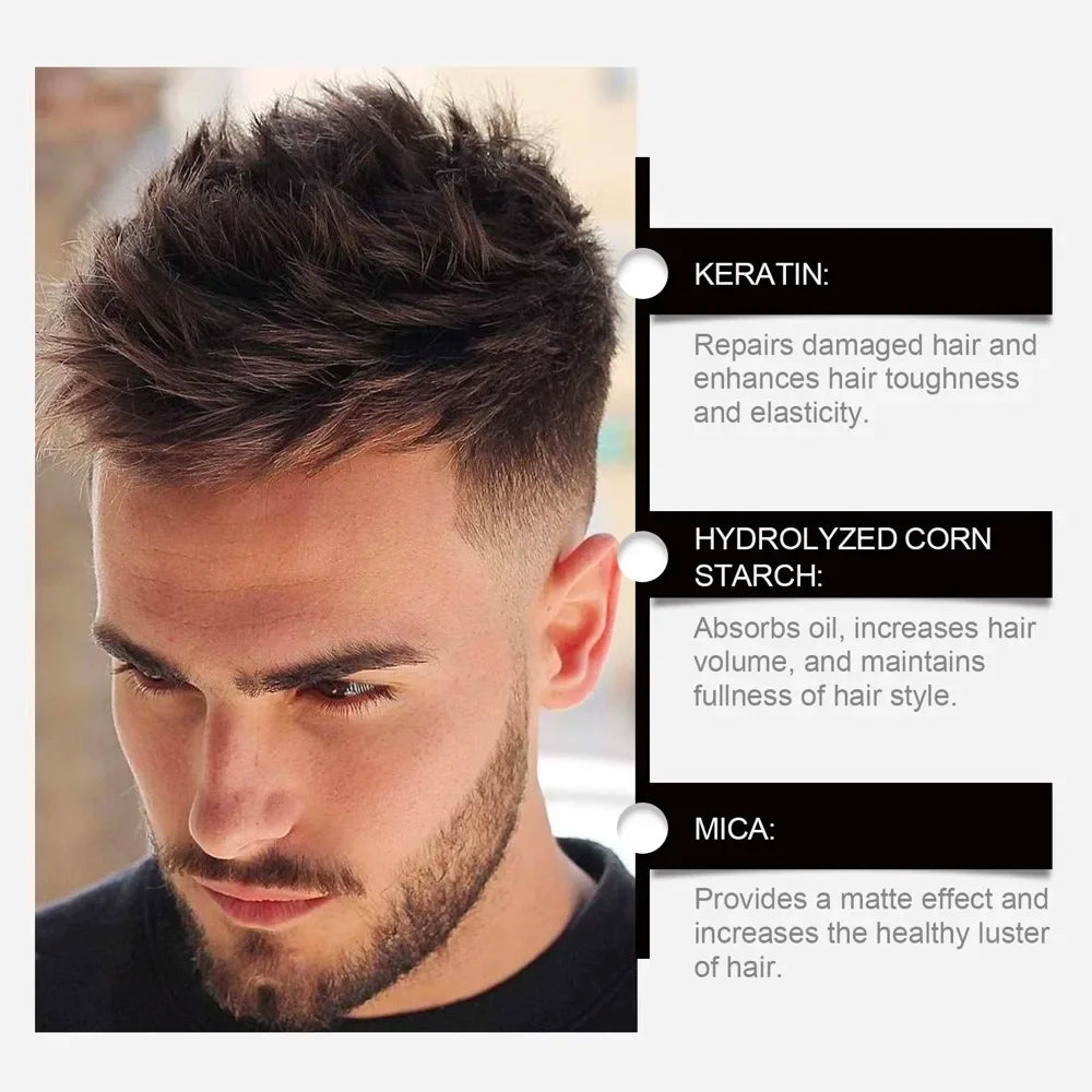 Volumizing Hair Styling Powder - Long-Lasting Hold & Oil Control