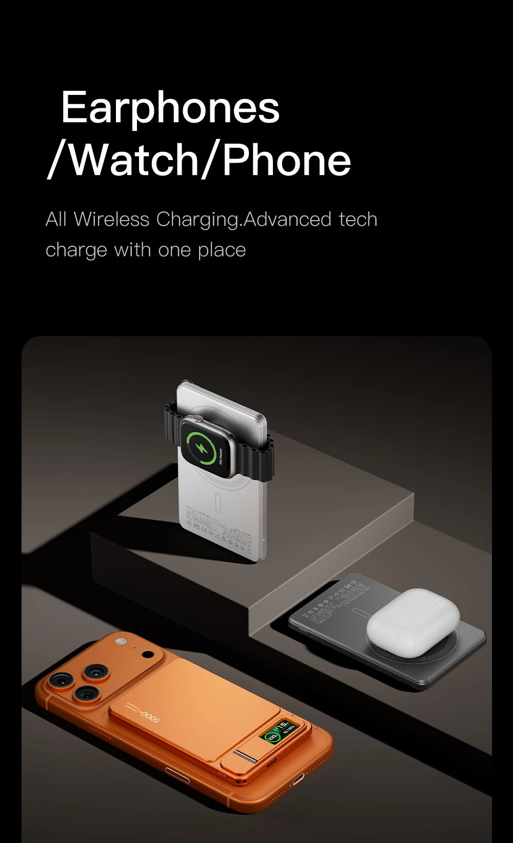 MagSafe Power Bank 10000mAh - Wireless Fast Charging for iPhone