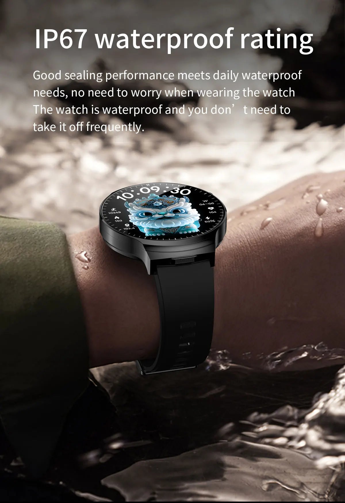 2-in-1 Smart Watch with Wireless Earbuds - Bluetooth Call & Health Monitor