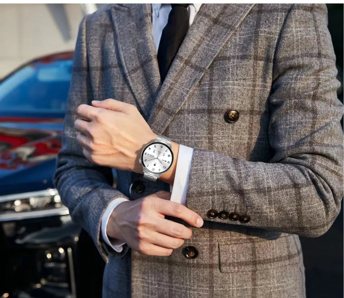 2-in-1 Smart Watch with Wireless Earbuds - Bluetooth Call & Health Monitor