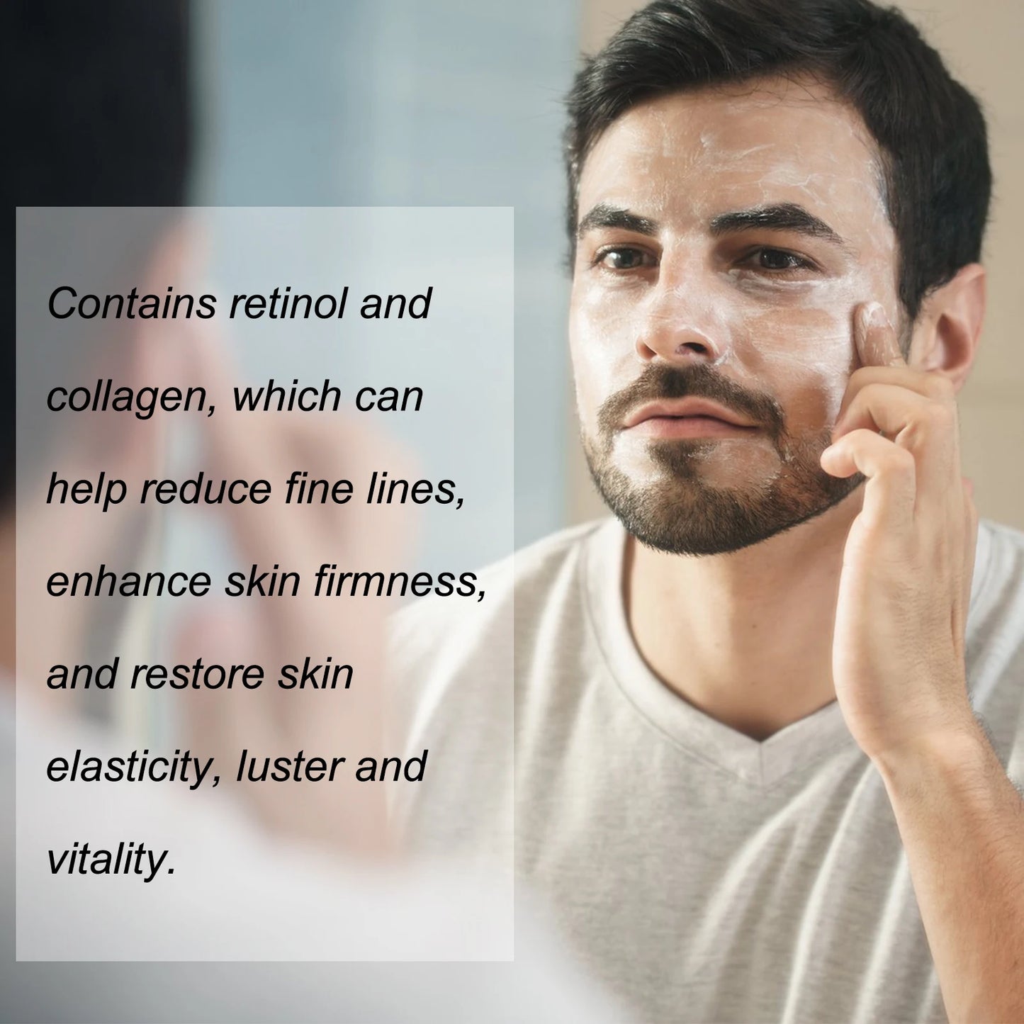 Retinol Face Cream for Men - Firming & Anti-Aging Moisturizer