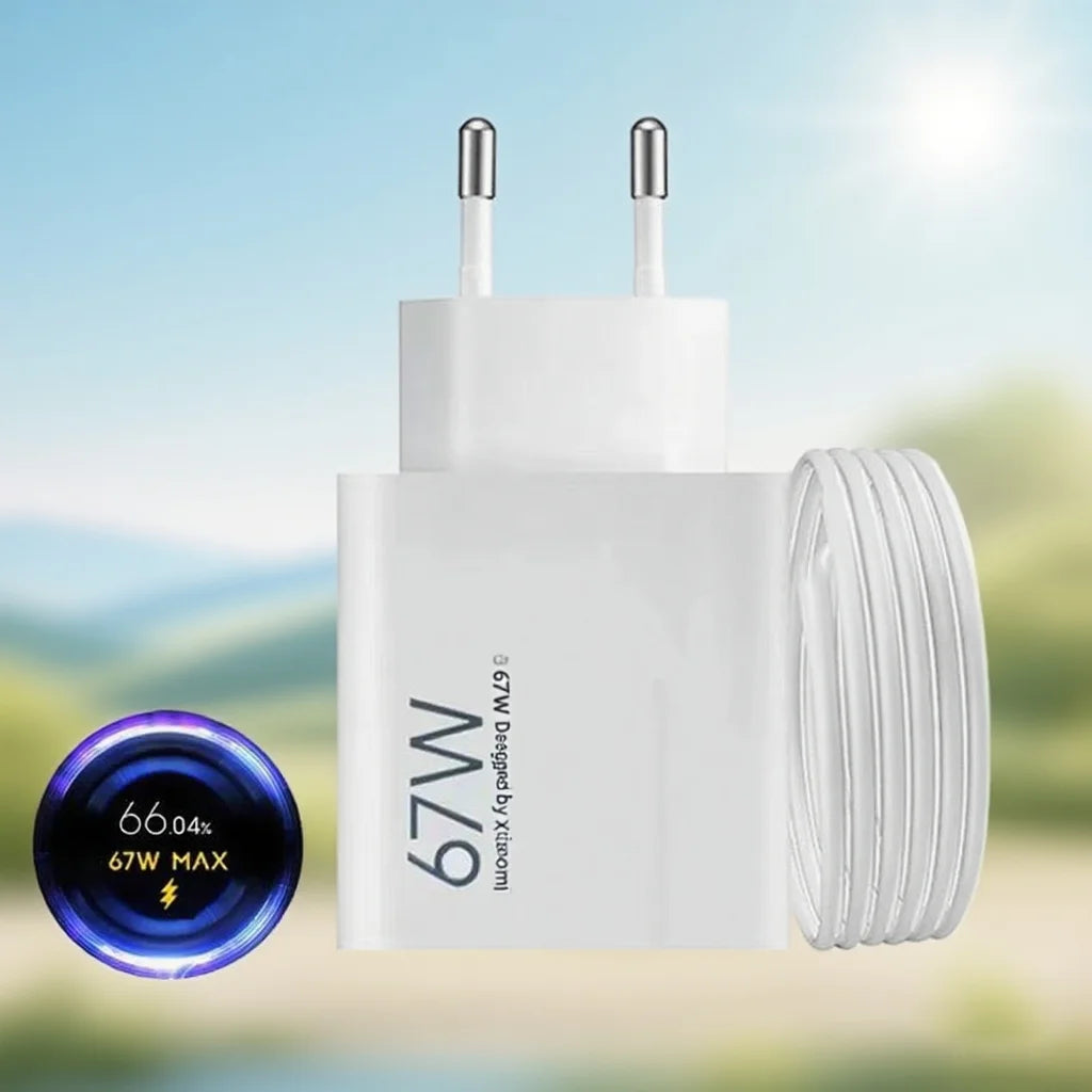 67W USB-C Super Fast Charger with Cable