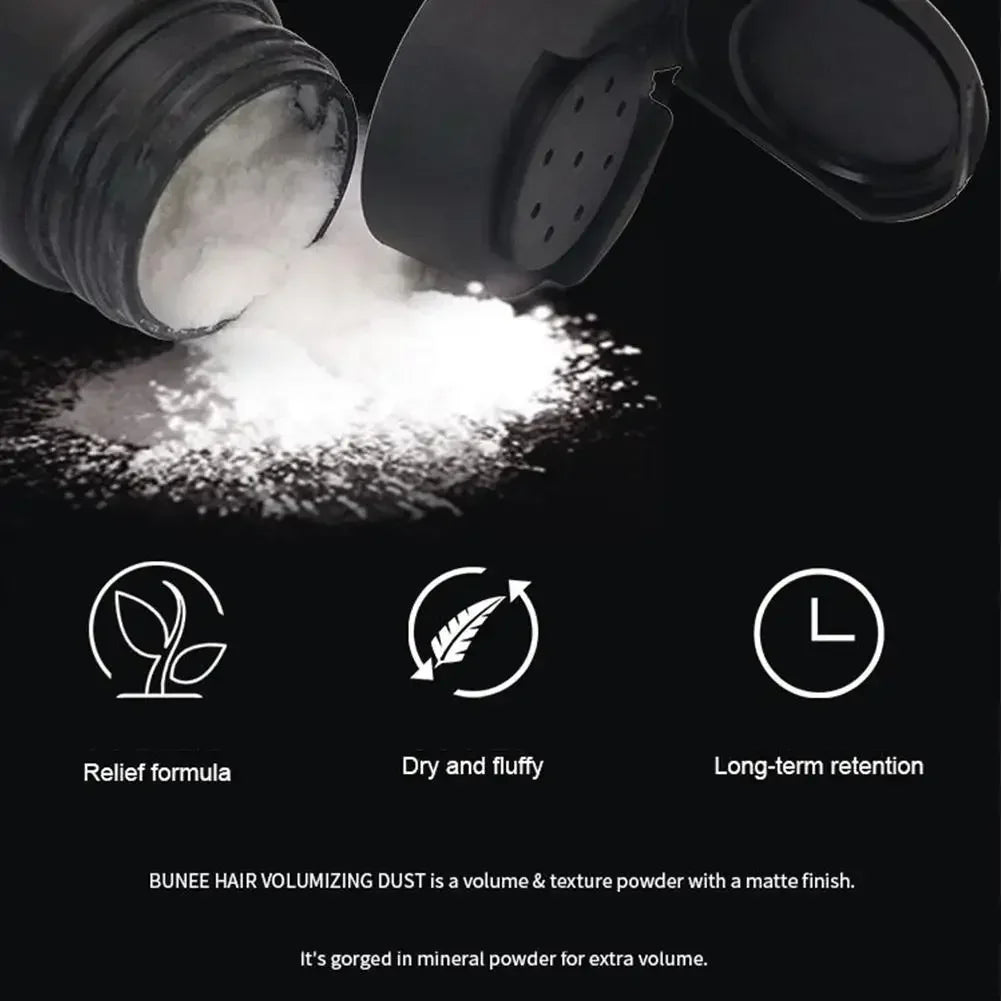 Volumizing Hair Styling Powder - Long-Lasting Hold & Oil Control