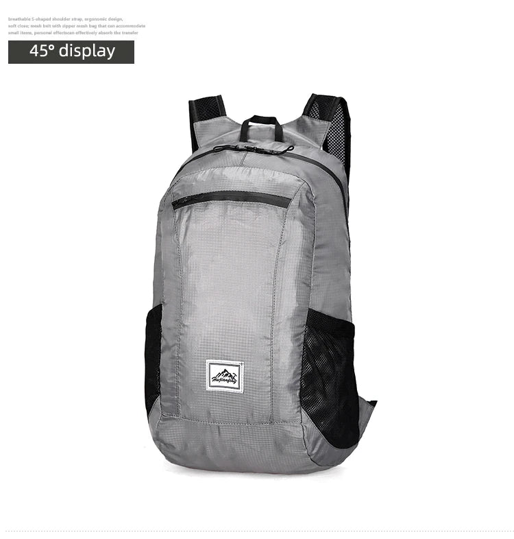 18L Ultralight Foldable Backpack - Packable Travel Daypack
