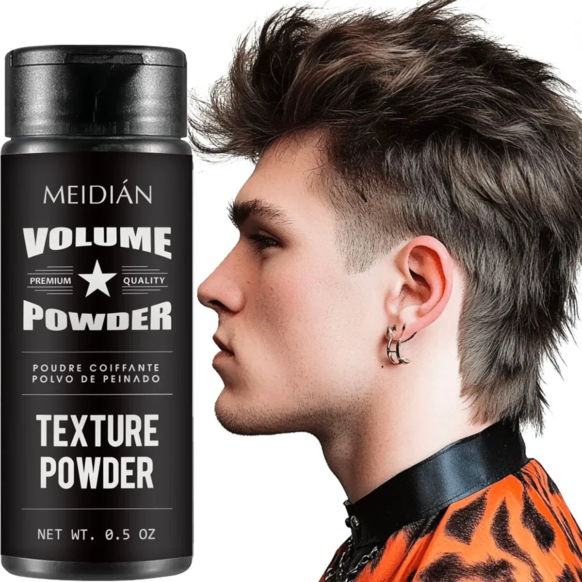 Volumizing Hair Styling Powder - Long-Lasting Hold & Oil Control