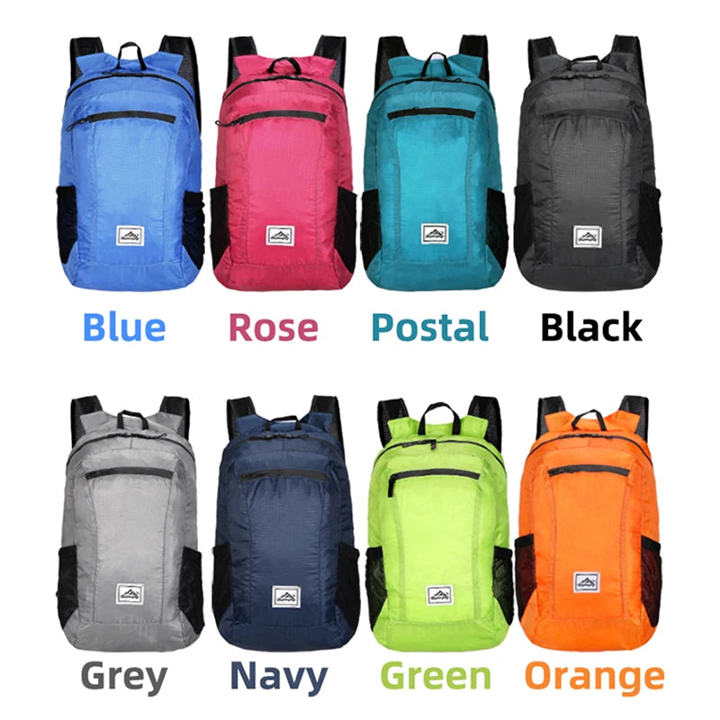 18L Ultralight Foldable Backpack - Packable Travel Daypack