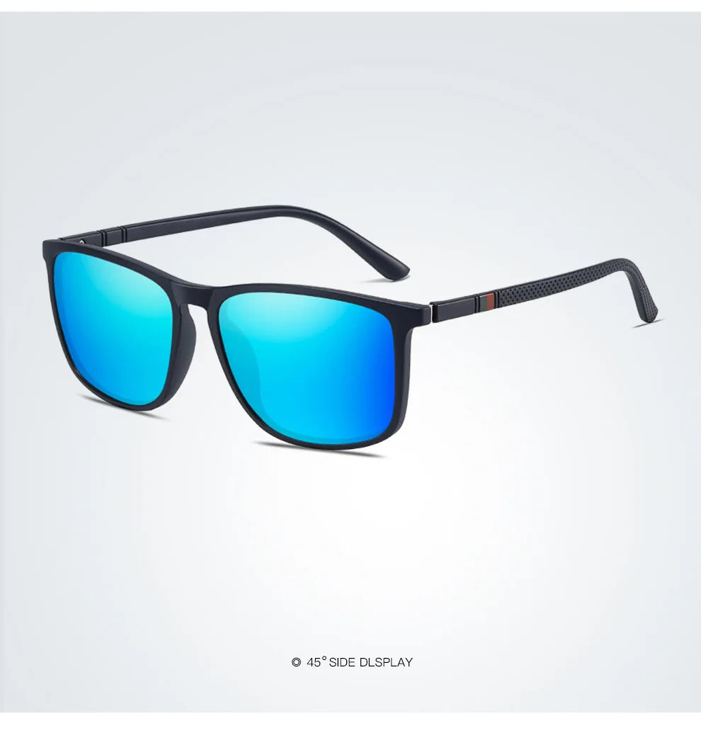 Polarized Square Sunglasses - UV400 Protection Driving Eyewear