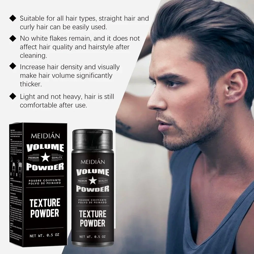 Volumizing Hair Styling Powder - Long-Lasting Hold & Oil Control
