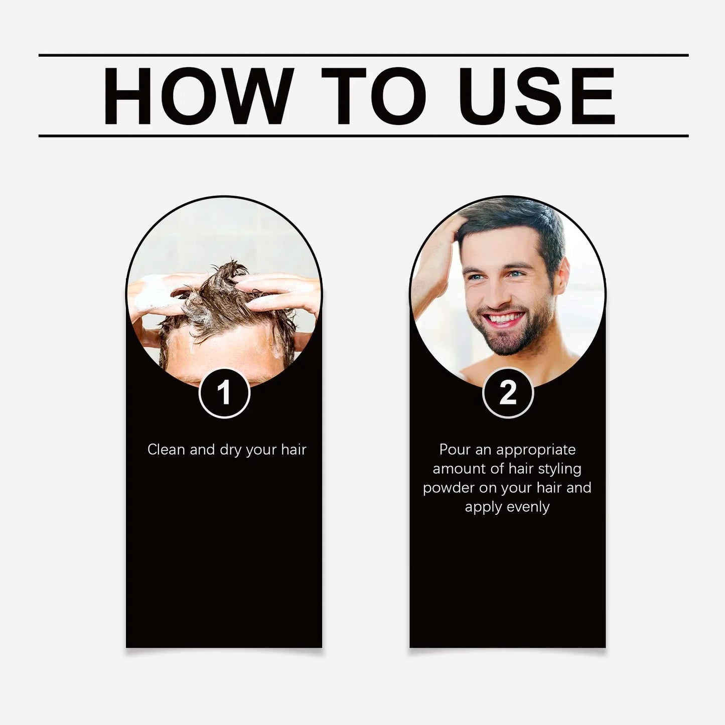 Volumizing Hair Styling Powder - Long-Lasting Hold & Oil Control