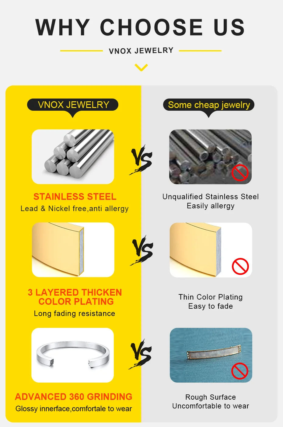 3D Vertical Bar Layered Necklace - Stainless Steel Geometric Pendant