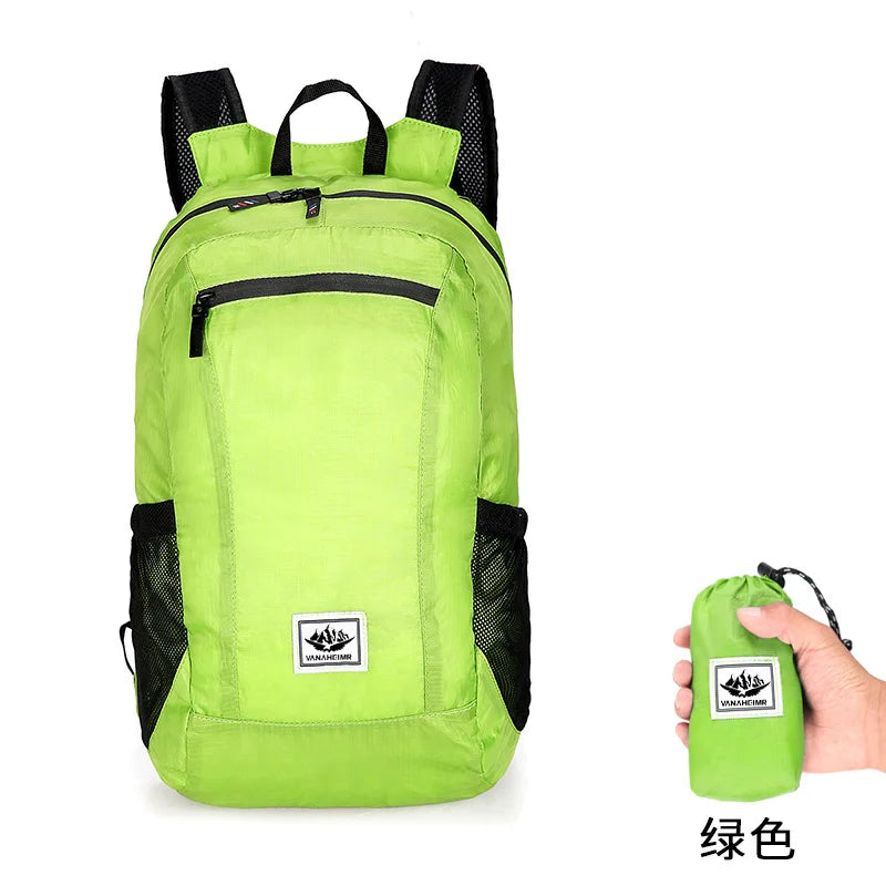 18L Ultralight Foldable Backpack - Packable Travel Daypack