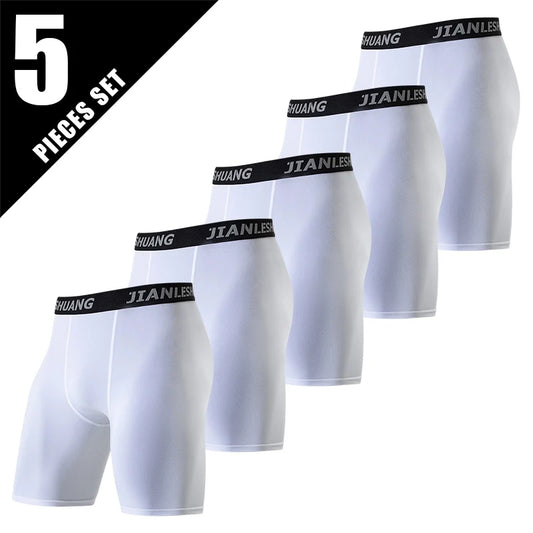 Men's Performance Boxer Shorts - 5-Pack Athletic Underwear