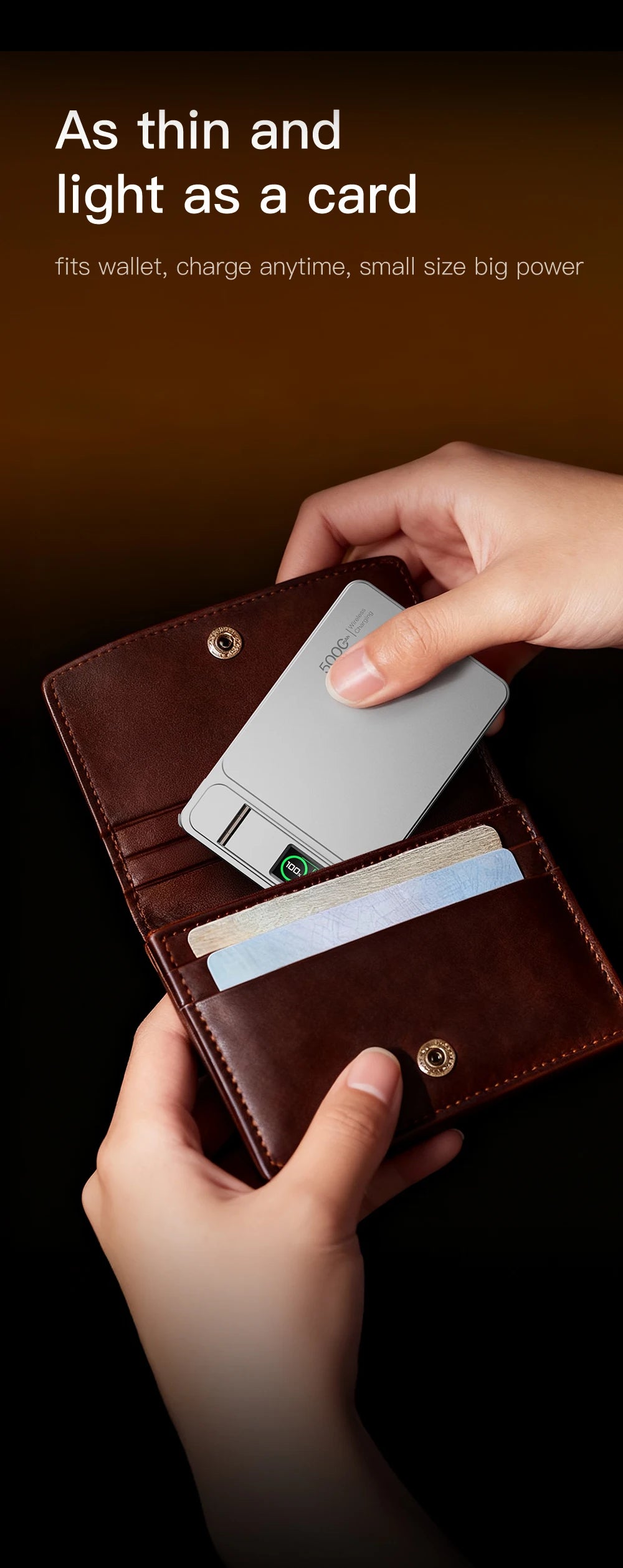 MagSafe Power Bank 10000mAh - Wireless Fast Charging for iPhone