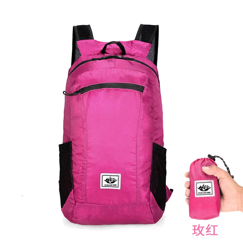 18L Ultralight Foldable Backpack - Packable Travel Daypack